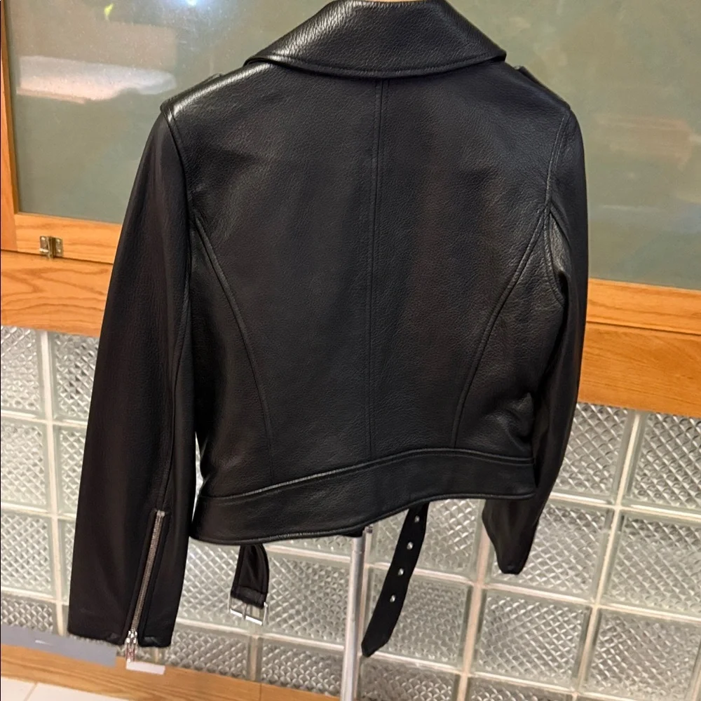 Kate Spade leather moto jacket brand new with tag. - Picture 3 of 6